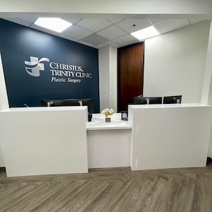 Custom Solid Surface Reception Area