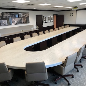 Custom Solid Surface Conference Table