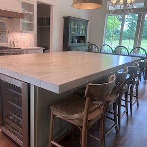 Quartzite Kitchen Island